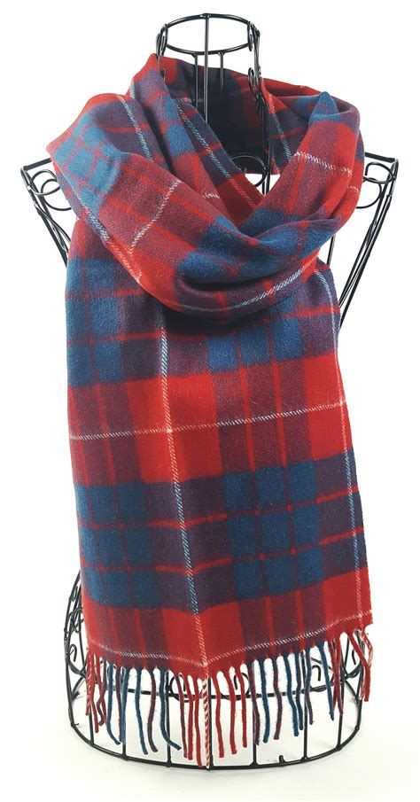 Stock Special Scottish Lambswool Tartan Scarf Made In Scotland