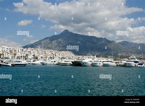Puerto Banus Marina In Marbella Spain Stock Photo Alamy