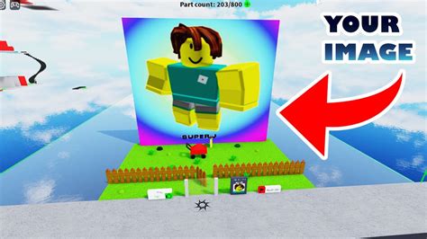 How To Show Upload IMAGE In Obby Creator Roblox SuperJ YouTube