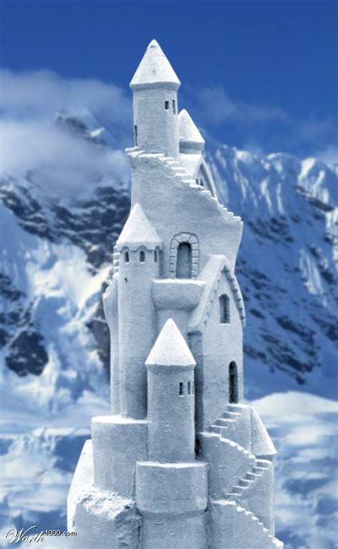 Snow Castle Winter Photo 456014 Fanpop