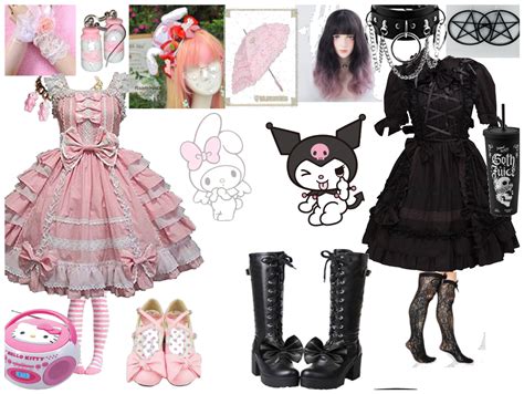 Kuromi And Melody Outfit Shoplook
