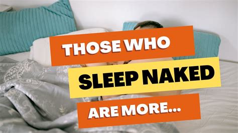 Those Who Sleep Naked Are More Psychology Facts About Human