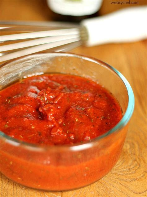 Perfect Homemade Pizza Sauce Recipe For Under A Dollar The Weary Chef