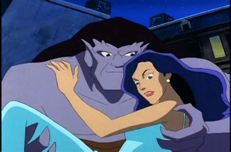 Goliath And Elisa From Disneys Gargoyles Season 3 The Goliath Chronicles