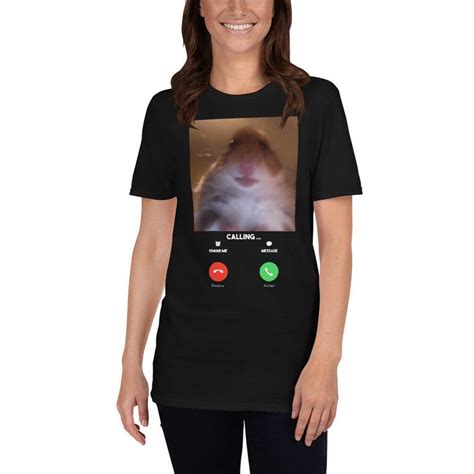 Meme Hamster T Shirt Dank Meme Hamster Staring Camera Shirt Hamster