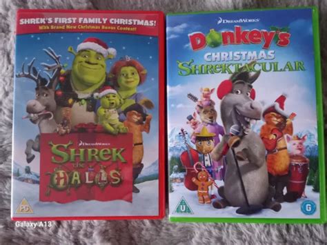 Shrek The Halls And Donkeys Christmas Shrektacular Dvds R2 Animated