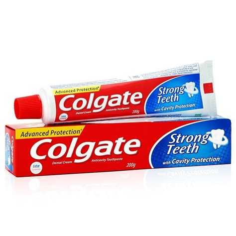 buy colgate toothpaste dental cream strong teeth 200g pack of 2