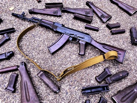 Russian Ak74 Plum Stock Sets