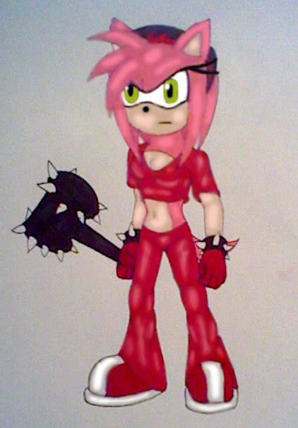 Evil Amy Rose By Gothnebula On Deviantart