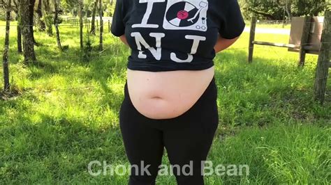 Fat Girl Posing In The Pasture Bbw Belly Play Youtube