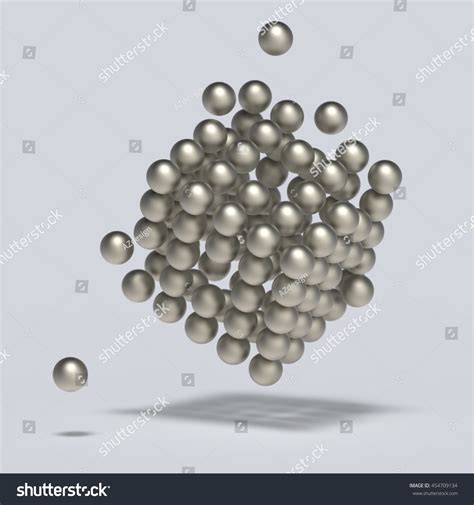 Abstract Spheres 3d Render Stock Illustration 454709134 Shutterstock