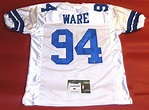 DEMARCUS WARE AUTOGRAPHED DALLAS COWBOYS JERSEY AASH LAST ONE