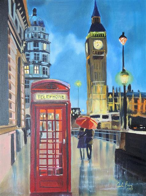 London Painting Out On The Town Painting By Gordon Bruce Pixels