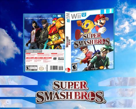 Super Smash Bros Wii U Box Art
