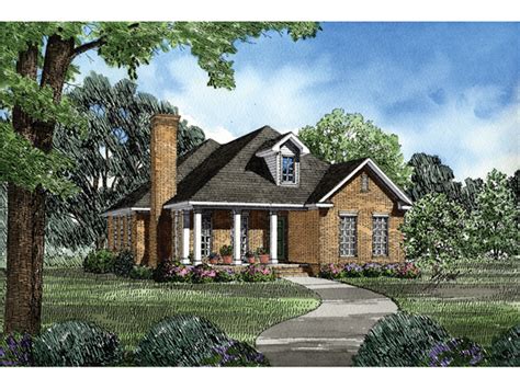 Windleigh Brick Ranch Home Plan 055d 0276 House Plans And More