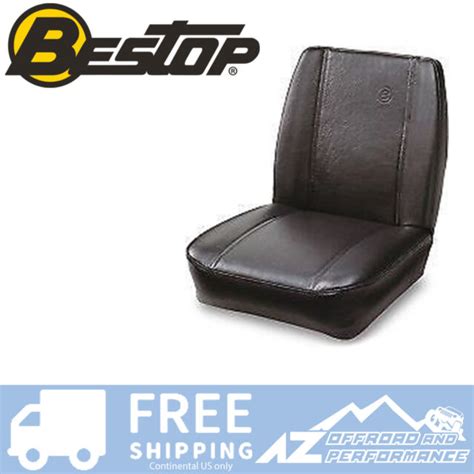 Bestop Trailmax Ii Classic Seat Front All Vinyl For Jeep 76 06 Cj7