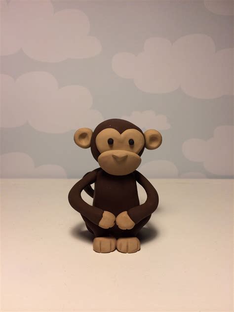 Polymer Clay Monkey Created By Kelly Bouchard Clay Art Projects