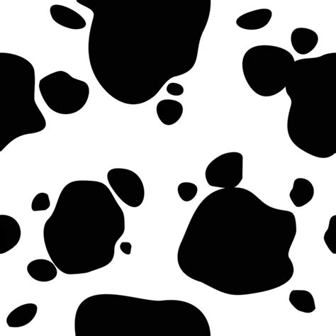 Vector Cow Print Stock Vector Image By ©elenabessonova 130491682