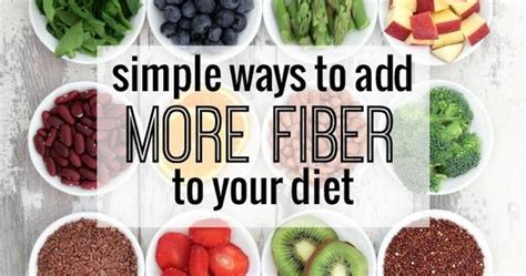 Five Simple Ways To Add More Fiber To Your Diet Week Diet King And