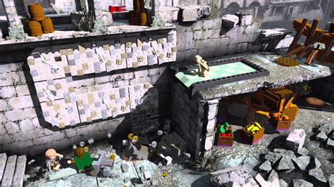 Lego The Lord Of The Rings Walkthrough Mission 11 Osgiliath Youtube