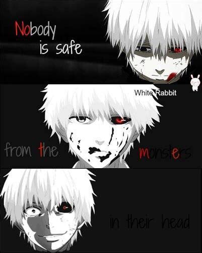 Monster~ Tokyo Ghoul Quotes Tokyo Ghoul Anime Qoutes