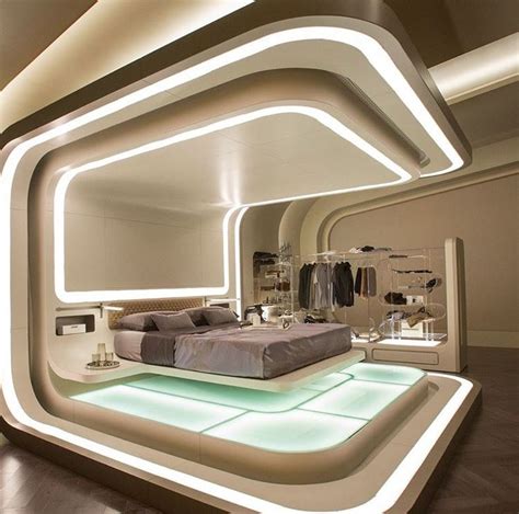 Pin By ♡1ωαя∞ℓυνѕ♡ On Diseño De Interiores Futuristic Bedroom