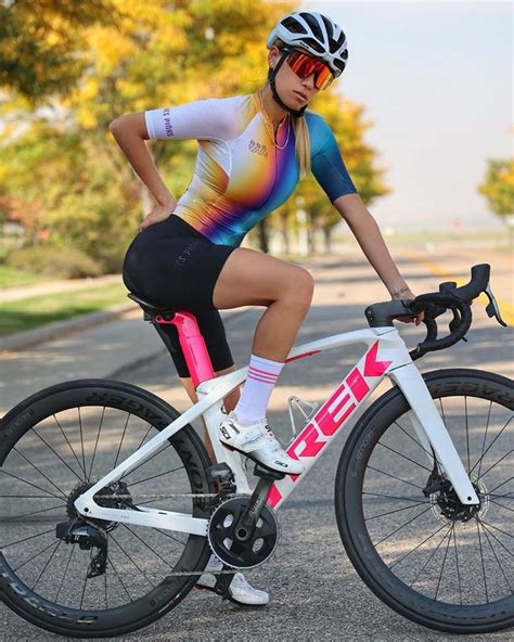 pin on female cyclist