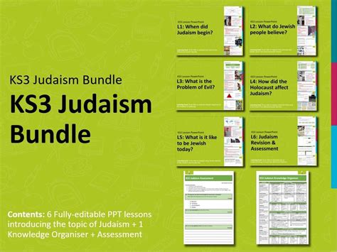 Ks3 Judaism Lessons Complete Bundle Teaching Resources