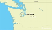 Where is Federal Way, WA? / Federal Way, Washington Map - WorldAtlas.com