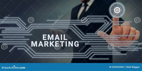 Conceptual Display Email Marketing Conceptual Photo Attracting