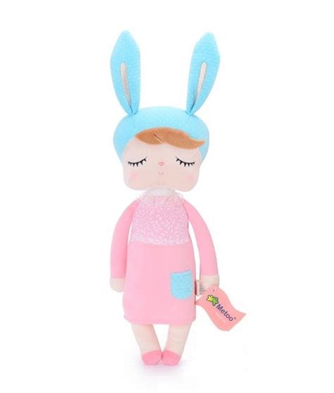 Metoo Angela Bunny Doll In Pink Dress Metoo Dolls Without