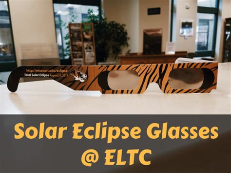 Solar Eclipse Glasses At The Engineering Library Library News