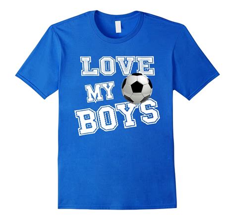 Love My Boys Soccer Shirts For Parents Soccer Mom Tshirts Pl Polozatee