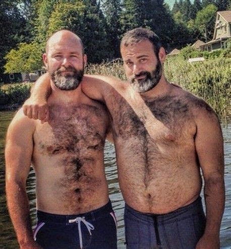 Pin By Frank Tapken On Bear Couples In 2020 Scruffy Men Grey Bearded