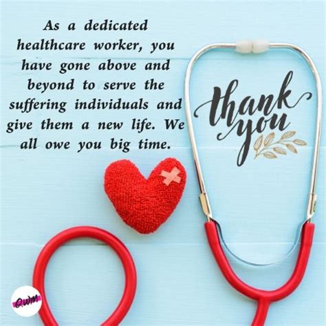 Thank You Healthcare Workers Quotes Messages And Sayings