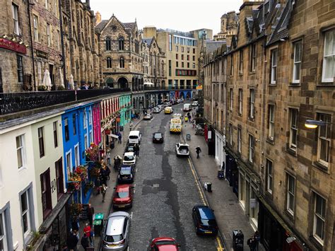 Stumbled Upon This Beautiful Street In Edinburgh Travel