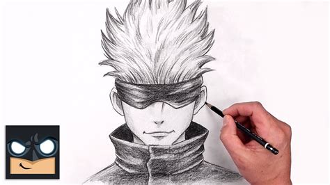 Cara Menggambar Satoru Gojo Jujutsu Kaisen How To Draw Satoru Gojo