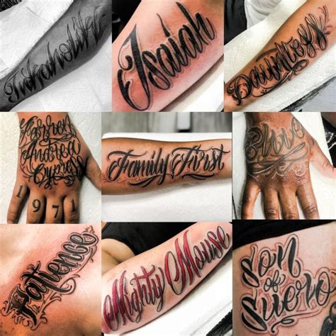 Tattoo Fonts For Men Body Tattoo Art