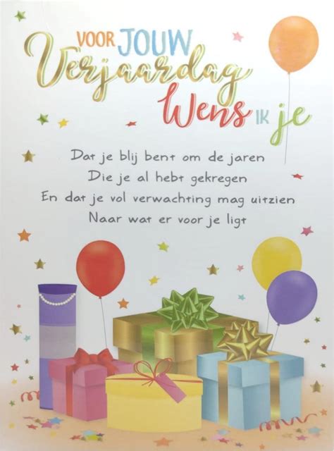 Wat Schrijf Je Op Een Verjaardagskaart Vverjaardag