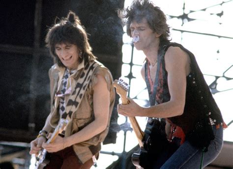 Rolling Stones Live Bristol Uk 1982 Photo The Rolling