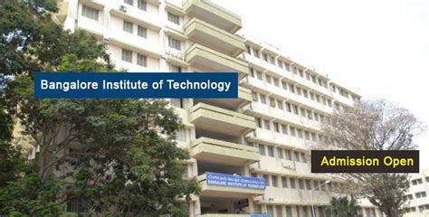 Bangalore Institute Of Technology Bangalore Institute Of Technology