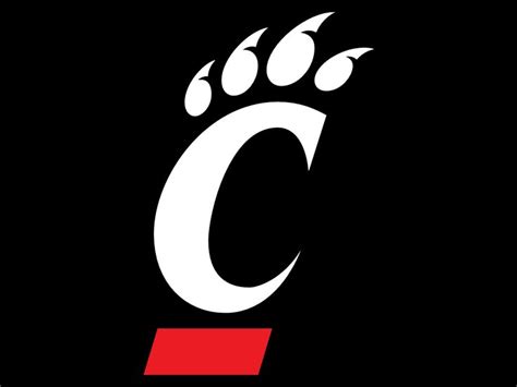 Cincinnati Bearcats Paw Logo Cincinnati Bearcats College Logo