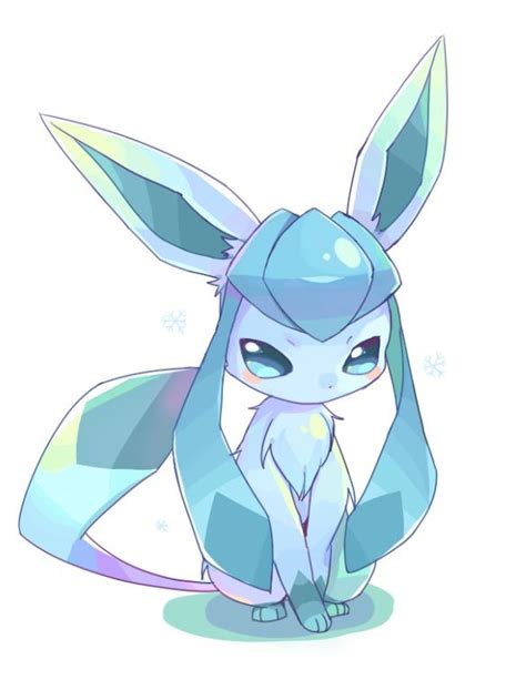 Glaceon Pet Anime Anime Animals Cute Animals Pokemon Drawings