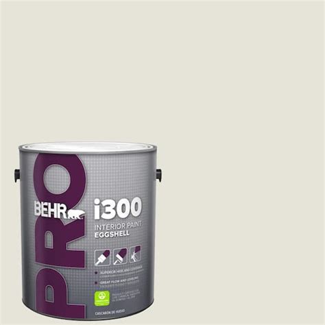 Behr Pro 1 Gal Hdc Nt 21 Weathered White Eggshell Interior Paint