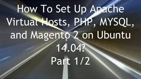 How To Set Up Apache Virtual Hosts Php Mysql And Magento On Ubuntu