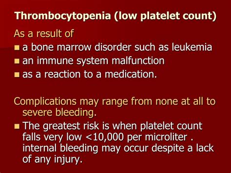 Ppt Platelet Count Powerpoint Presentation Free Download Id4967961