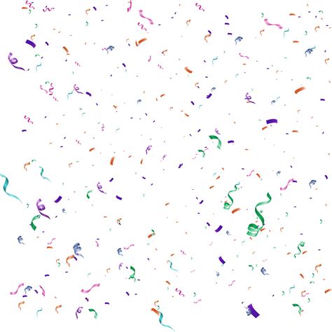 Color Confetti Vector Hd Images Colored Confetti Background Free Png