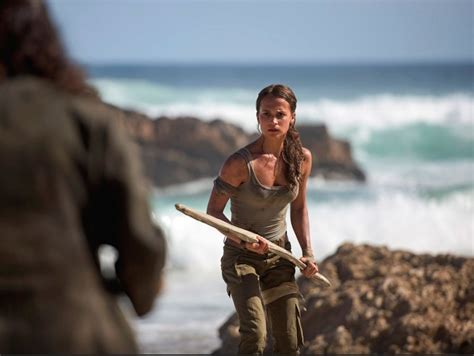Alicia Vikander Slays As Lara Croft In Thrilling New Tomb Raider