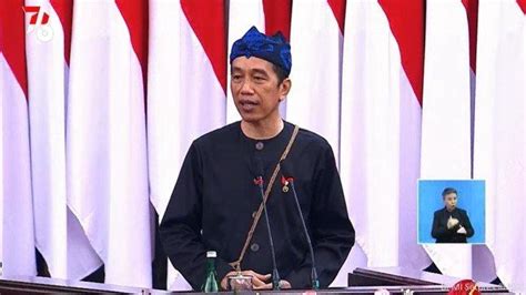 Mengenal Pakaian Adat Suku Baduy Yang Dipakai Presiden Jokowi Saat