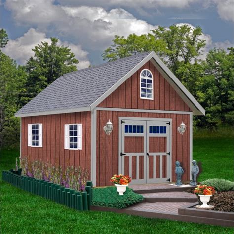 Best Barns Springfield 12x20 Wood Shed Kit Springfield12206